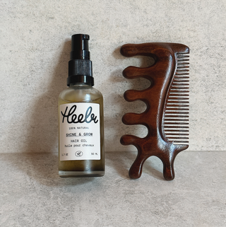Holistic Hair Health Oil & Comb Set